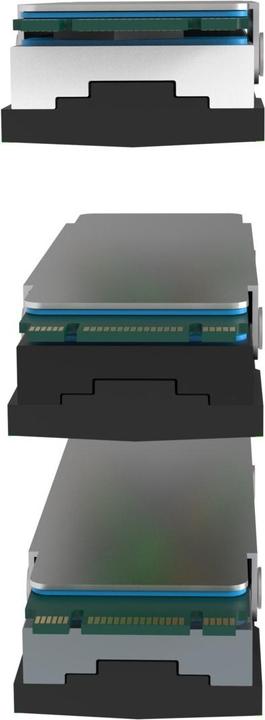 Actual product image Xilence M2SSD.B.ARGB Memory Module Cooler Black 1 piece(s)