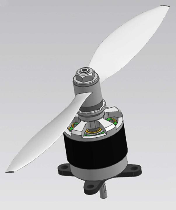 Produktbild Planet-Hobby joker 2830-14,5 v3 760 kv brushless motor