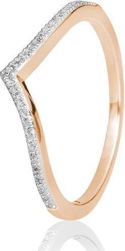 Actual product image Breuning Memoire ring -V- (54, 585/14 K Gold)