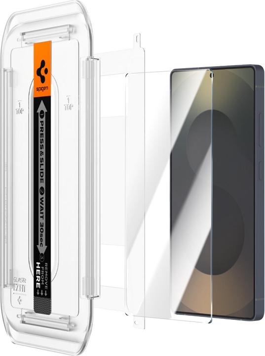 Produktbild Spigen Samsung Galaxy S25 Ultra Glas.tR EZ Fit HD Screen Protector, 2-pack (2 Stück, Samsung Galaxy S25 Ultra)