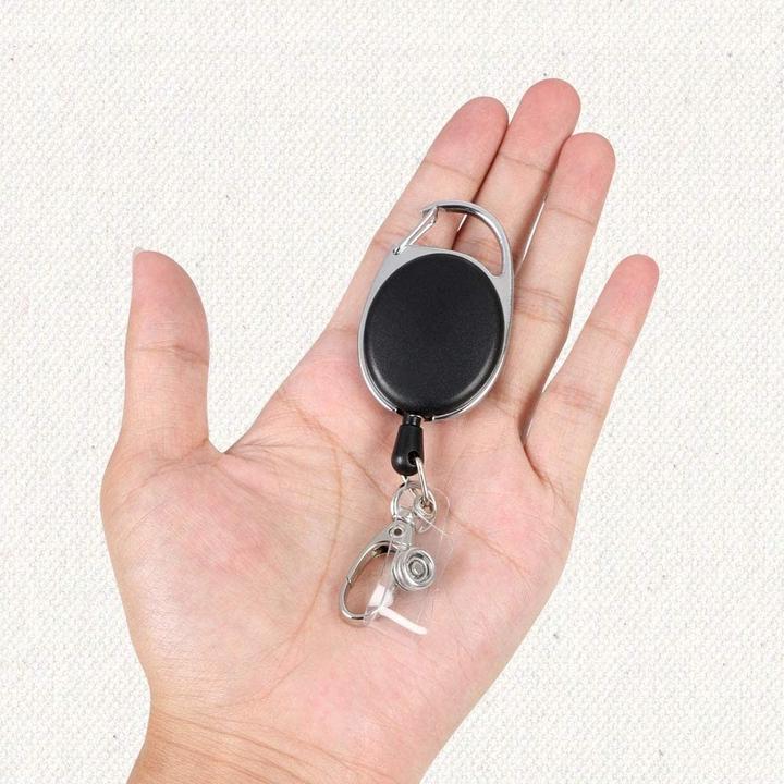 Immagine prodotto Werkstein Anti-Lost Key-Bak Schlüsselanhänger mit Gürtelclip + Kartenhalter 3er Set