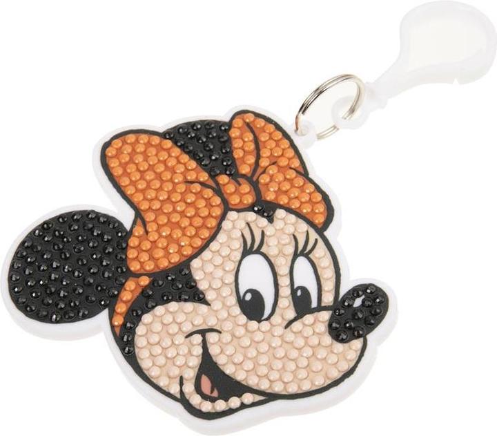 Actual product image Craft Buddy Minnie Mouse, Crystal Art backpack pendant