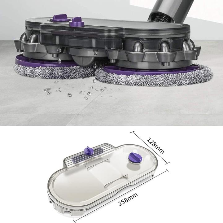 Actual product image Odashen Wiper head set for Dyson V12 Digital Slim, V10 Slim