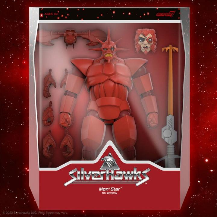 Produktbild Super7 SilverHawks figurine Ultimates Mon*Star (Toy Version) 18 cm