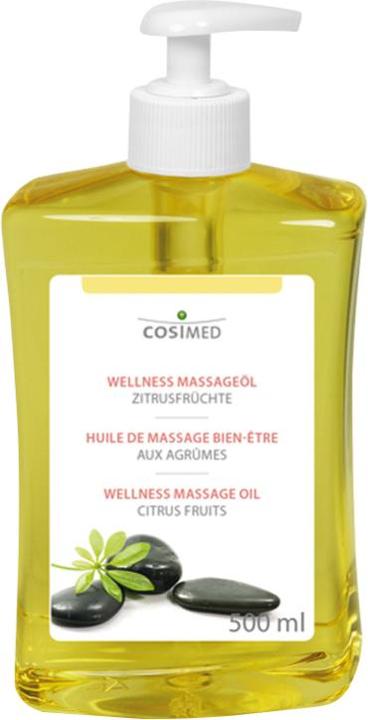 Actual product image cosiMed Wellness Massage Oil Citrus, 500.0000 ml (500 ml)