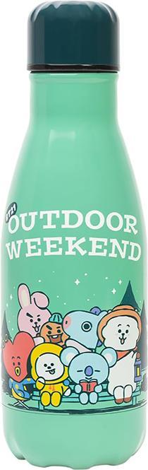 BT21 Grupo Erik Official Merchandise Metal Hot & Cold Bottle 260ml - 9 Oz (0.26 l)