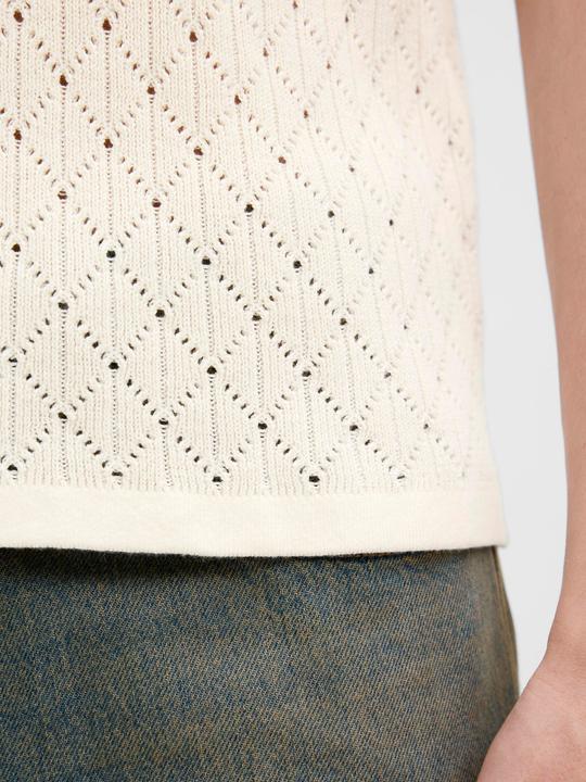 Actual product image Jack & Jones Einfarbig Gestricktes T-Shirt Gestricktes T-Shirt (XS)