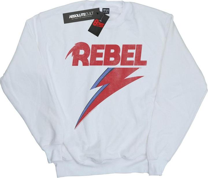 Immagine prodotto David Bowie Distressed Rebel Felpa Uomo (M)