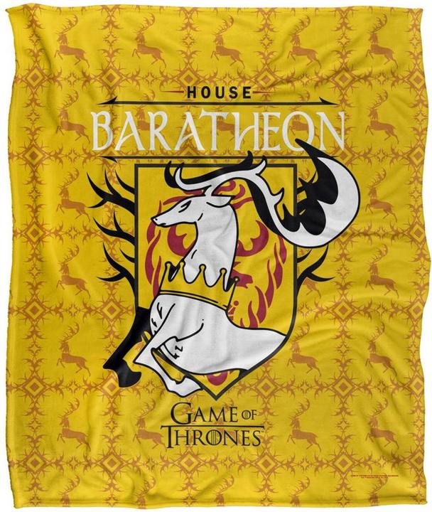 Immagine prodotto Game of Thrones House Baratheon Coperta (152 x 127 cm)