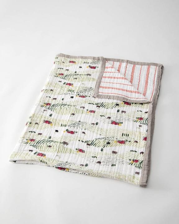 Image du produit little unicorn Courtepointe pour enfants (183 x 152 cm)