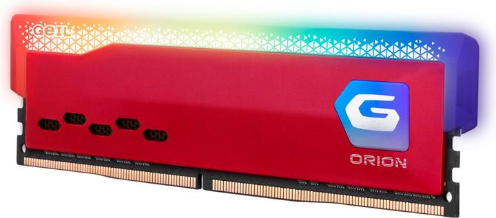 Image du produit GeIL Kit Barrettes mémoire 16Go (2x8Go) DIMM DDR4 Orion RGB 3200Mhz AMD (Rouge) (2 x 8GB, 3200 MHz, RAM DDR4, DIMM)