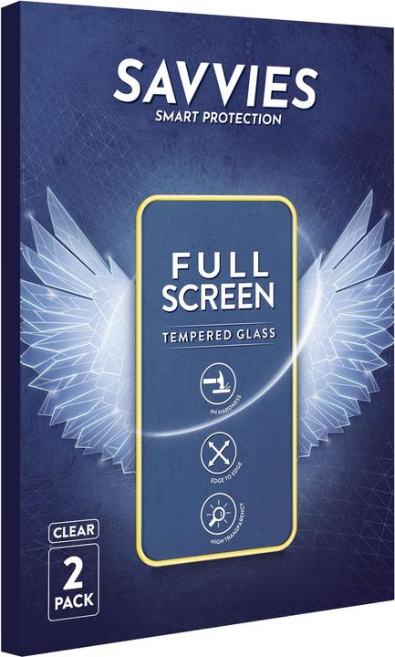 Immagine prodotto Savvies Protezione dello schermo in vetro blindato a schermo intero (2 Pezzo/i, Samsung Galaxy Xcover 5)