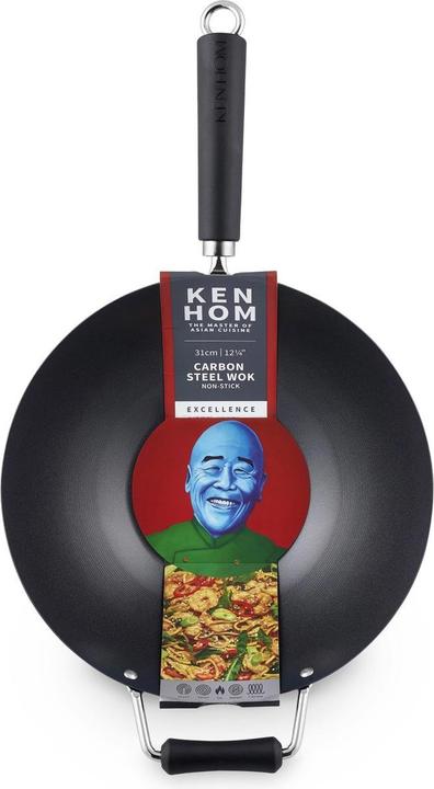 Produktbild Ken Hom Performance Wok (31 cm, Wok Pfanne, Eisen, Stahl)