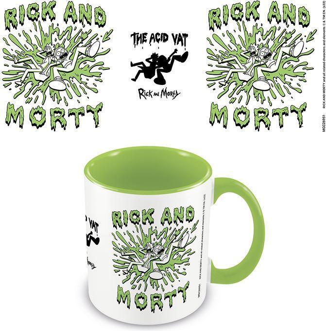 Actual product image Rick And Morty Acid Vat Inner Two Tone Mug (325 ml, 1 x)