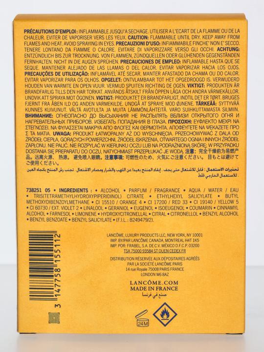 Valori nutrizionali e ingredienti Lancôme Poême (Eau de parfum, 75 ml)