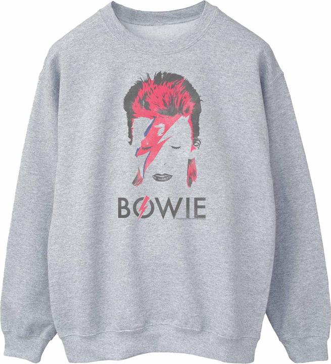 Immagine prodotto David Bowie Aladdin Sane Distressed Felpa Donna (L)