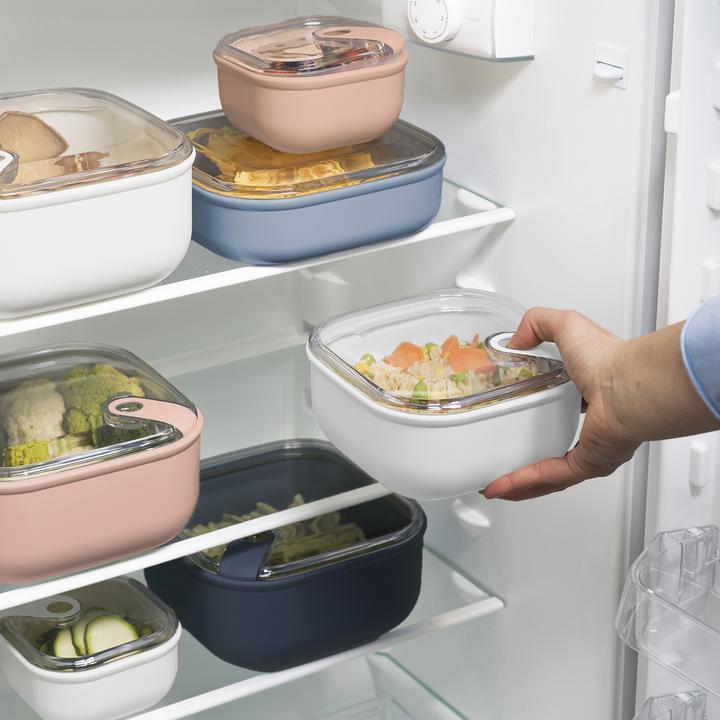 Actual product image Rotho Casserole dish Ela corner.1l rose (1 l)