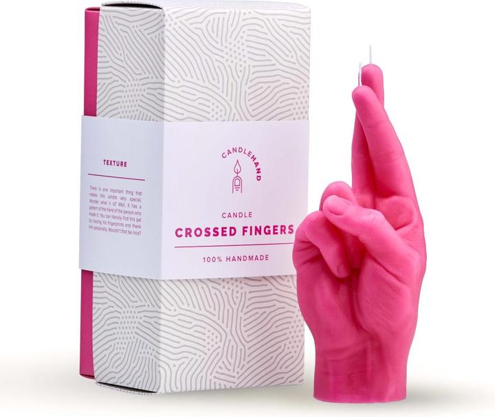 Produktbild Candle Hand Crossed Fingers (1 Stk.)