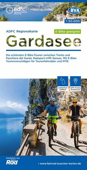 Actual product image ADFC regional map Lake Garda, 1:50,000
