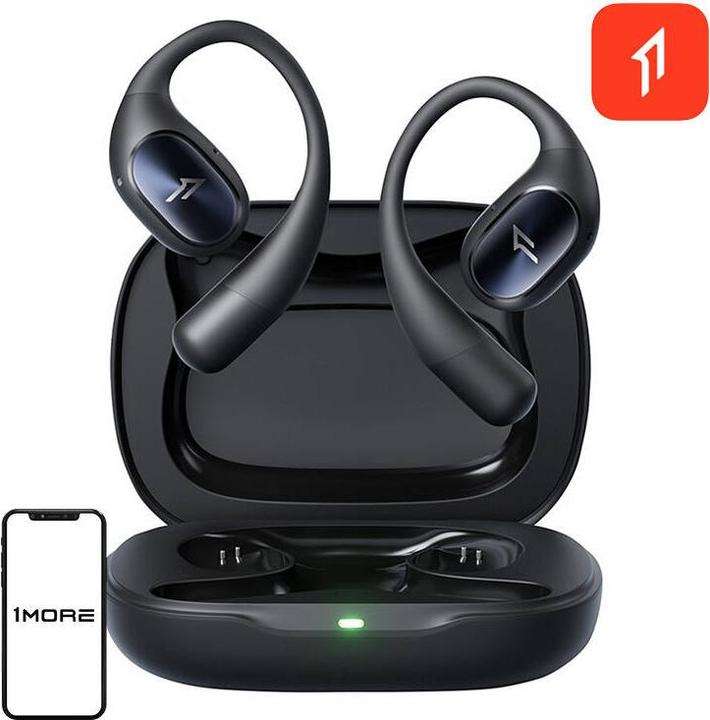 Actual product image 1More Earbuds S31 OPEN (black) (ANC, 8 h, Wireless)