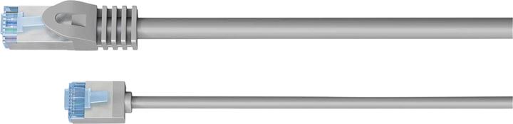 Produktbild Goobay Ultraflexibles CAT 6A Patchkabel, slim, U/FTP, grau (U/FTP, CAT6a, 2 m)