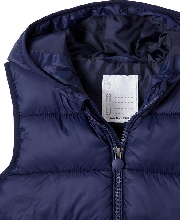 Immagine prodotto Vertbaudet Gilet trapuntato da ragazzo con cappuccio e materiale riciclato (92)