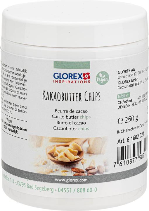 Produktbild Glorex Kosmetikbutter Kakao Chips 100 g (Body Butter)