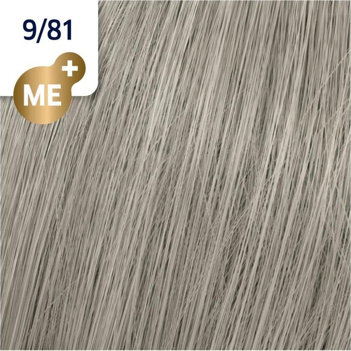 Actual product image Wella Koleston Rich Naturals (9/81 light blond perl-ash)
