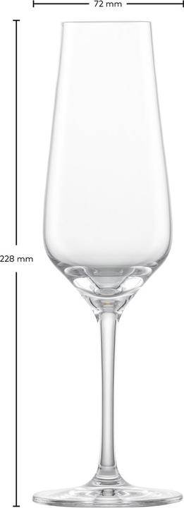 Immagine prodotto Zwiesel Bicchiere da champagne Bouquet 7 2 pezzi (24.70 cl, 2 Occhiali, Bicchieri da champagne)