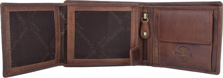 Immagine prodotto Greenland Nature Portafoglio Soft & Safe RFID in pelle 12 cm