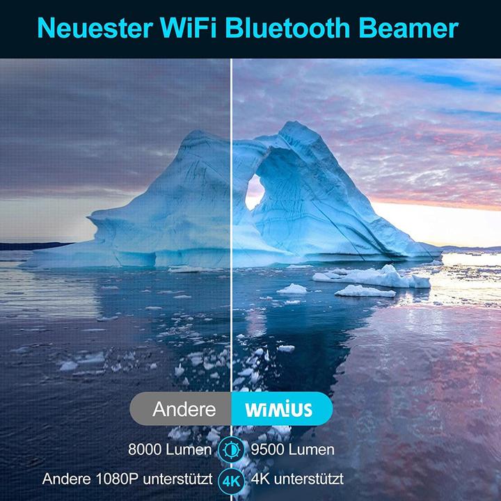 Produktbild WiMiUS K8 (Full HD, 9500 lm)