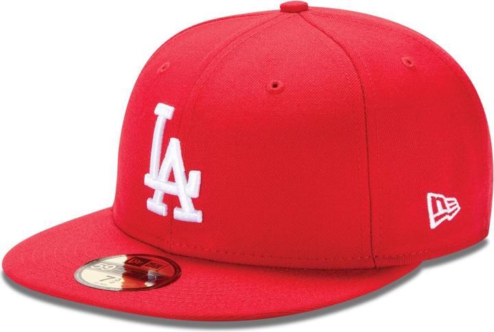 Image du produit New Era 59Fifty Casquette - BASIC LA Dodgers rouge / blanc (7 1/2)