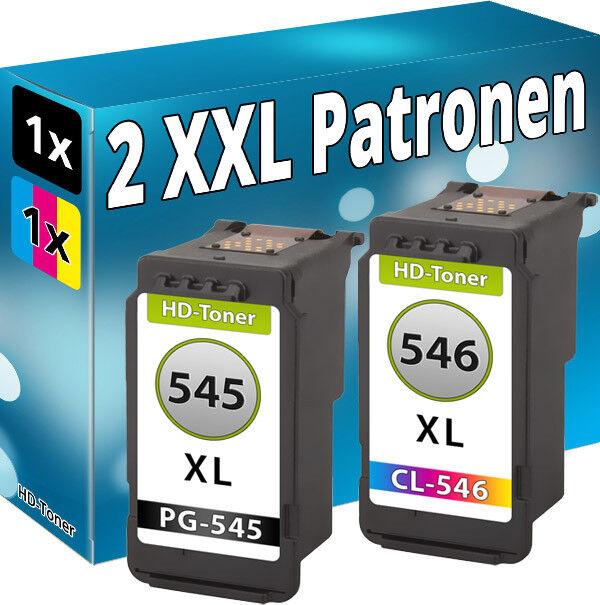 Immagine prodotto Druckfuxx 2x Patronen 2xPG-545+CL-546 XL für CANON MG3051 MG3052 MG3053 MG2450 M