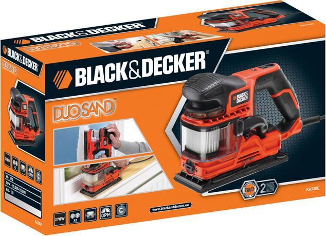 Image du produit Black & Decker & Decker KA330E 13000 RPM (Ponceuse vibrante, 260 W)