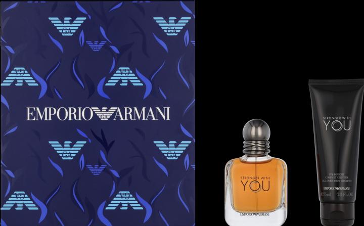 Immagine prodotto Giorgio Armani Set Stronger With You Eau de Toilette 50ml + Gel doccia 75ml (Set profumo)