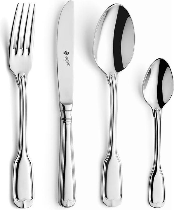 Actual product image Paul Wirths Bestecke Children's cutlery set 4 pieces 9800 Augsburger Faden