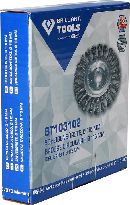 Image du produit Brilliant Tools Brosse circulaire, Ø 115 mm