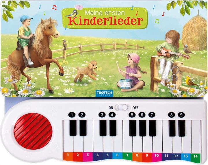 Produktbild Klavierbuch Meine ersten Kinderlieder Soundbuch Liederbuch (Deutsch, Trötsch Verlag GmbH & Co.KG, 2023)