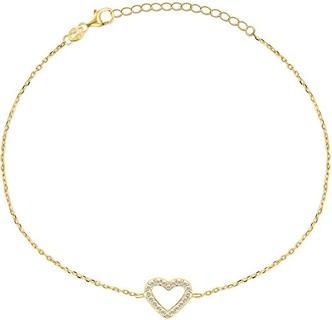 Immagine prodotto Brilio Argento - Bracciale con cuore placcato oro BRC39Y