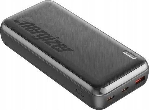 Immagine prodotto Energizer Power Bank - Caricabatterie portatile ai polimeri di litio ad alta capacità da 20000 mAh, leggero e (20000 mAh, 22.50 W, 74 Wh)