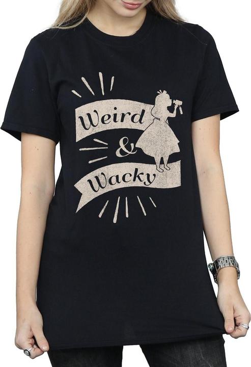 Image du produit Disney - T-shirt ALICE IN WONDERLAND WEIRD AND WACKY - Femme (XXL)