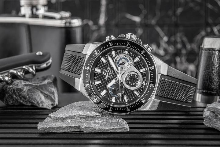 Image du produit Casio Edifice - EF-552-1AVEF (Montre analogique, 44 mm)