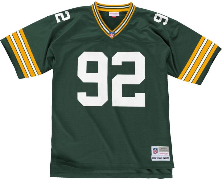 Produktbild Mitchell & Ness NFL Legacy Jersey Green Bay Packers 1996 Reggie White (M)