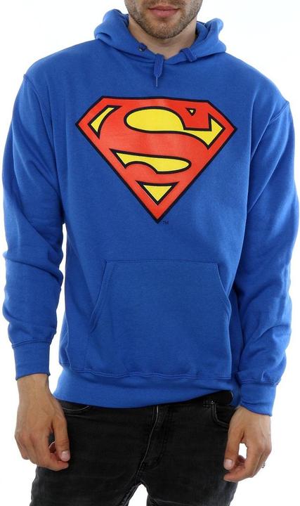 Immagine prodotto Superman Logo Felpa con Cappuccio Uomo (S)