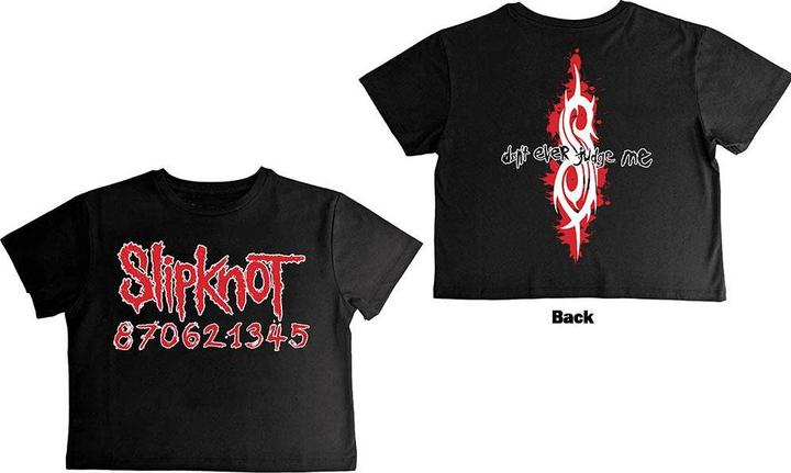 Immagine prodotto Slipknot Don't Ever Judge Me Maglietta Corta Stampa posteriore Donna (L)