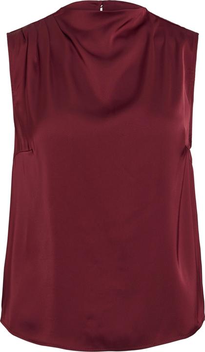 Vila High Neck Oberteil ohne Ärmel