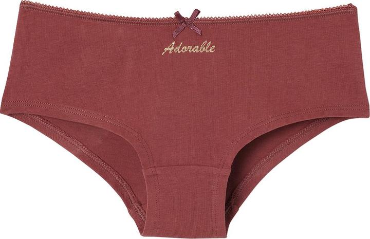 Immagine prodotto Vertbaudet 7er-Pack Mädchen Shortys ADORABLE, Bio-Baumwolle (86, Confezione da 7)