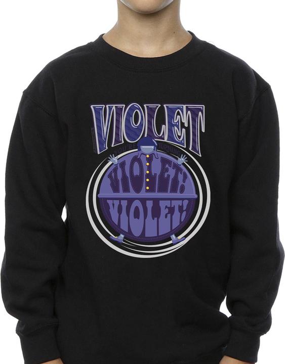Produktbild Willy Wonka & the Chocolate Factory Violet Turning Violet Sweatshirt Jungen (116)