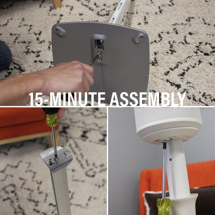 Actual product image Sanus Stand for Sonos Era 100, adjustable (1 pcs., Wall installation, Height-adjustable)