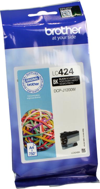 Produktbild Brother LC-424BK Tintenpatrone – Schwarz (BK)